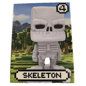 A Minecraft Movie Skeleton Action Figure McDonald's Happy Meal Toy #4 New 2025